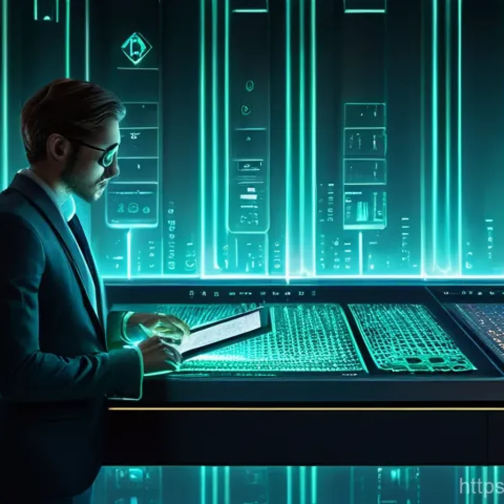 사용자 데이터의 보호를 위한 최선의 방법 - **Prompt 1: The Digital Guardian's Vault** A futuristic, highly detailed digital vault with glow...